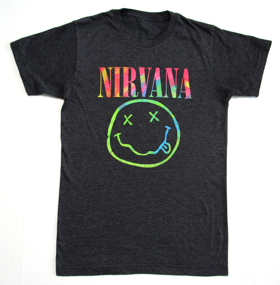 CAMISETA NIRVANA DE MANGA CORTA