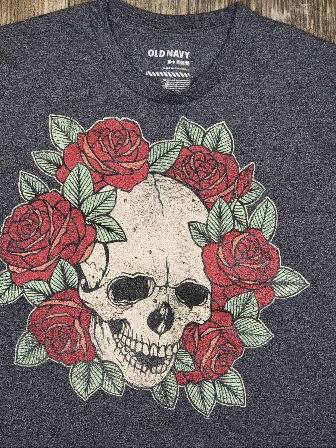 T-SHIRT CRÂNE DE LA VIEILLE MARINE