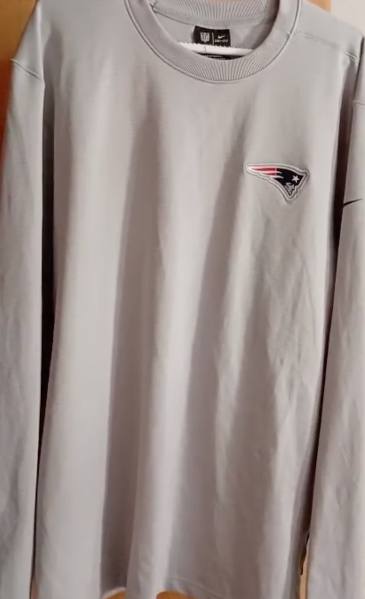 SUDADERA NEW ENGLAND PATRIOTS
