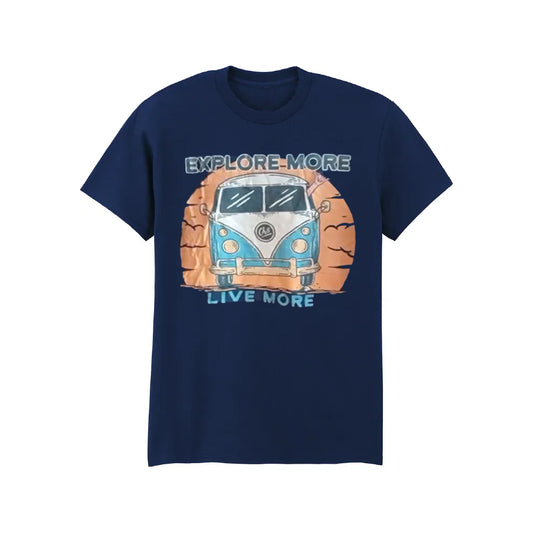 CAMISETA EXPLORE MORE LIVE MORE